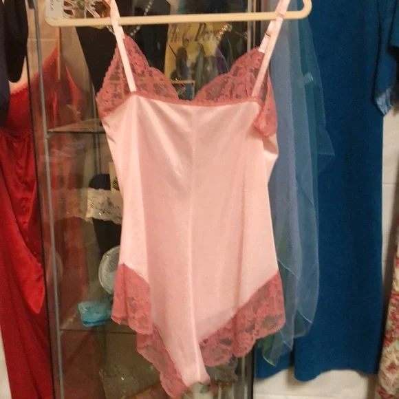 Vintage Emilio Pucci -teddi lingerie one piece- Puccipink color- 60’s 70’s